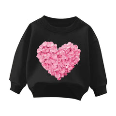 Toddler Baby Boys Girls Clothes Outfits 2Pcs Sweatsuits Valentines Long Sleeve Sweatshirt Pants Sets Fall Winter Kids Clothing Sets