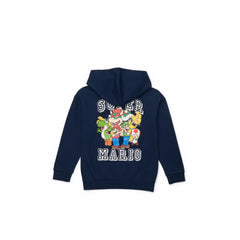 Super Mario Boys Pullover Hoodie with Long Sleeves, Sizes 4-18