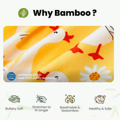 Baby Girl Clothes Unisex Viscose from Bamboo Footless Zip Sleepwear Long Sleeve Snug Fit Baby Pajamas for Newborn Infant Boys Girls Baby Gifts Sleeper 2Pack,0-3 Months