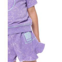 Minnie Mouse Toddler Girl Embroidered Graphic Top and Ruffle Shorts Set, 2-Piece, Sizes 12M-5T