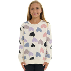 Pink Angel Girls’ 2-Piece Fleece Sweatshirt and Legging Set – Cozy Fall & Winter Outfit with Stylish Prints