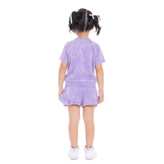 Minnie Mouse Toddler Girl Embroidered Graphic Top and Ruffle Shorts Set, 2-Piece, Sizes 12M-5T